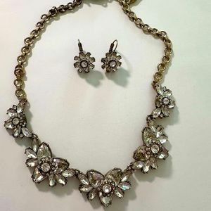 Chloe & Isabel -, silver, gold necklace & earrings